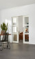 Austria Binnendeur Bright-H803 opdek in de kleur wit