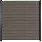 Elephant Schutting composiet Mix & Match rockgrey (180 x 180 cm)