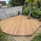Smaragd Vlonderplank totaalpakket hardhout Bankirai 2,1 x 14,5 cm (3,05 mtr) groef/vlak