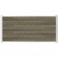 C-Wood Zelfbouw schutting composiet Rhombus Double grijs - wit alu accessoires (180 x 90 cm)