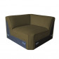 HomingXL Hoekbankbank Sintra - stof Rackham groen 14 - 223 x 275 cm