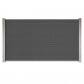 C-Wood Zelfbouw schutting composiet Rhombus Triple rock-grey - blank alu accessoires (180 x 90 cm)