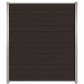 C-Wood Zelfbouw schutting composiet Mix & Match antraciet - blank alu accessoires (180 x 200 cm)