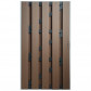 C-Wood Tuindeur Bari bruin gevlamd met antra alu frame incl. beslag (100 x 180 cm)
