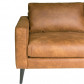 HomingXL hoekbank Aster chaise longue rechts | leer Colorado cognac 03 | 2,62 x 2,22 mtr breed