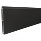 C-Wood Zelfbouw schutting hardhout Mix & Match Thermo Fraké / antraciet - antraciet alu accessoires (180 x 180 cm)