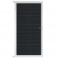 C-Wood Tuindeur aluminium wit frame Rhombus Triple - composiet antraciet (90 x 180 cm)