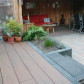 DuoWood vlonderplank composiet 2,5 x 25 cm - XWB Bicolor Douala (4 mtr) vlak en grove ribbel