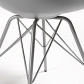 La Forma stoel Lars | grijze kuipstoel met grijze metalen poten