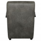 HomingXL Industriële fauteuil Venus | leer Colorado grijs 02 | 66 cm breed