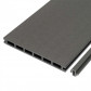 C-Wood Zelfbouw schutting composiet Modular Rock grey met antraciet alu accessoires (180 x 200 cm)