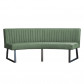 HomingXL Eetkamerbank - Hengelo - stof Element lichtgroen 11 - geschikt voor ovale tafel 240 cm