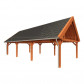 TrendHout Buitenverblijf Zadeldak XXL 1145 x 595 x 490 cm