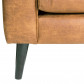 HomingXL hoekbank Aster chaise longue rechts | leer Colorado cognac 03 | 2,62 x 2,22 mtr breed