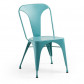 La Forma stoel Malibu | turquoise stalen poten