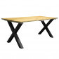 HomingXL Massief eiken tafelblad boomstam model 3 cm | 180 x 90 cm