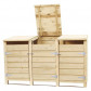 Woodvision Containerkast trippel - vuren - 129 x 224,5 x 89 cm