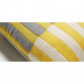La Forma sierkussen Aqua | geel/wit 100% katoen (45 x 45 cm)
