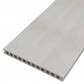 C-Wood Vlonderplank composiet semi massief 2,5 x 25 cm | XXL steengrijs (4 mtr) grove ribbel en geborsteld
