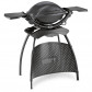 Weber elektrische barbecue Q 1400 Dark Grey Stand
