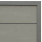 C-Wood Schutting composiet Rome steengrijs met antraciet aluminium kader (180 x 180 cm)