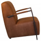HomingXL Industriële fauteuil Viking | pilotenleer Niagara cognac 06 | 66 cm breed