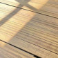 aMbooo vlonderplank bamboe Camp Verde geolied naturel 2,0 x 14 cm (2,20 mtr) Frans profiel/vlak