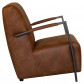HomingXL Industriële fauteuil Venus | leer Colorado cognac 03 | 66 cm breed