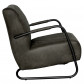 HomingXL Industriële fauteuil Voyager | leer Colorado antraciet 01