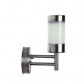 Luxform solar Wandlamp Lesbos RVS