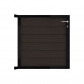 C-Wood Tuinpoort aluminium zwart frame Mix & Match - composiet antraciet (90 x 90 cm)