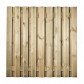 GarPro schutting zachthout recht 17L groen geimpregneerd | Reims (180 x 180 cm) schermdikte 4,5 cm
