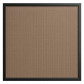 C-Wood Schutting Sereno Textileen Sahara Weave - Zwart aluminium kader (180 x 180 cm)