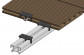 HomingXL bevestigingsclips met bout en moer tbv aluminium onderconstructie voor 1 m2 (20 stuks)