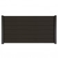 C-Wood Zelfbouw schutting composiet Mix & Match antraciet - antraciet alu accessoires (180 x 90 cm)