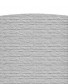 HomingXL zelfbouw schutting beton toog eenzijdig fels steenmotief grijs (199 x 199 cm)