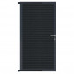 C-Wood Tuindeur aluminium antraciet frame Rhombus Triple - composiet antraciet (90 x 180 cm)