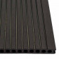 C-Wood Vlonderplank composiet semi massief 2,5 x 25 cm | XXL antraciet (4 mtr) grove ribbel en geborsteld