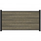 C-Wood Zelfbouw schutting composiet Rhombus Double grijs - antraciet alu accessoires (180 x 90 cm)