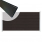 C-Wood Zelfbouw schutting composiet Mix & Match antraciet - wit alu accessoires (180 x 90 cm)
