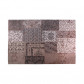 La Forma vloerkleed Spiros | grijs patchwork chenille jacquard (160 x 230 cm)