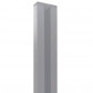 C-Wood Wandprofiel Modular/Mix & Match blank aluminium 2,5 x 6,8 x 200 cm