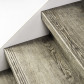 Stepwood Traprenovatie set - 1 kwart draai - 15 treden SPC toplaag Verweerd eiken incl. stootborden