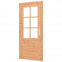 Enkele deur met kozijn - linksdraaiend - 830 x 2060 mm