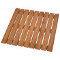 Terrastegel hardhout Bankirai 50 x 50 cm (22 mm) ribbel