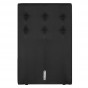 Boxspring hoofdbord | stof Inari zwart 100 | 90 cm geknoopt