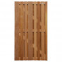 Tuindeur hardhout cedrinho recht | Stripes (100 x 180 cm) schermdikte 4,5 cm