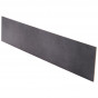 Stootbord | PVC toplaag | Steen zwart | 150 x 23 cm