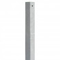 Paal beton | tussenpaal 7,5 x 7,5 cm grijs (280 cm)