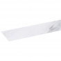 Kantenband (2 stuks) | Wit Marmer | 40 x 6 cm
